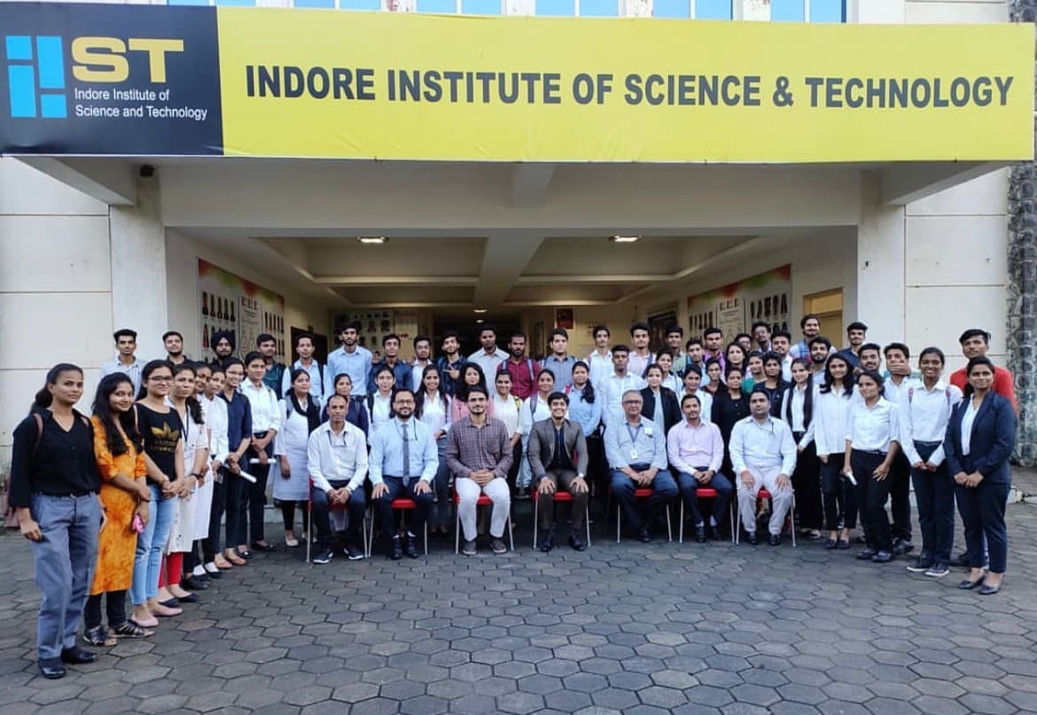 Group photo at Indore Institute of Science & Technology